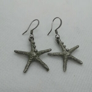 Sterling  starfish earrings